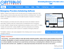 Tablet Screenshot of bytebloc.com